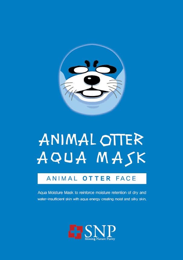 113_SNP Animal Otter Face Mask